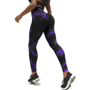 Wholesale Sport Women Seamless <b>Tummy</b> <b>Control</b> Gym Compression Legging Breathable Women Gym Running Yoga Legging - Product Image 2