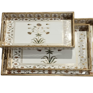 จานตกแต่งสำหรับเสิร์ฟของนักออกแบบจานเสิร์ฟเป็นมิตรต่อสิ่งแวดล้อม - Product Image 2