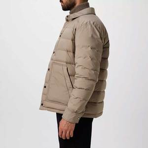 À la mode Street Style hommes doudoune surdimensionné matelassé bulle manteau chaud hiver en plein air décontracté pleine fermeture éclair veste imperméable - Product Image 6