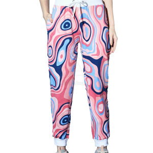 Dernier design, survêtement décontracté pour femme, hiver, uni, sublimation, respirant, écologique, ensemble jogging 2 pièces - Product Image 5