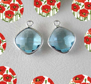 Amazing Pendant Silver Charms Jewelry Turquoise Oval Shape Gemstone Pendant Good Looking Cornaline Round & Square Gems Pendant - Product Image 4