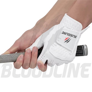Gants en cuir BLOODLINE tactiles, respirants, écologiques, thermiques, longueur poignet, détection d'aiguilles, style uni, usage décontracté - Product Image 2