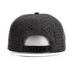 Gorra de Golf Personalizada de 6 Paneles con Orificios Cortados con Láser, Deportiva, Impermeable, Ligeramente Curvada, de Alto Rendimiento, Venta al Por Mayor - Product Image 4