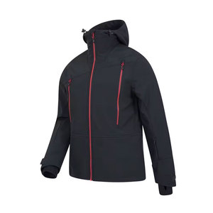 2024 Factory Best Selling Customizable Softshell <b>Jacket</b> High Street Style <b>Winter</b> <b>Running</b> Hooded Canvas Fabric OEM Service - Product Image 4