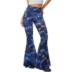 Pantalones Acampanados de Hip Hop Premium para Mujer, Alta Calidad, Transpirables, Resistentes al Viento, de Secado Rápido, Ropa Deportiva para Gimnasio, Venta al Por Mayor 2025, Económicos - Product Image 2