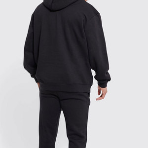 Chándales de moda en relieve 3D de tela de alta calidad a la venta/ropa de calle lisa en blanco personalizada para hombre chándales con jersey en relieve - Product Image 6