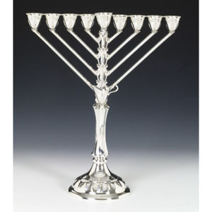 Candelabro tradicional de gran calidad, Plata pulida, níquel, Hanukkah, Menorah, candelabro para Festival, decoración del hogar, el mejor precio - Product Image 3