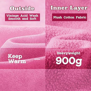 Sweat-shirts pour hommes de luxe 2026, lavage à l'acide, streetwear haut de gamme, marques de mode, commandes en gros, entièrement personnalisés, vintage, 100% coton, hiver - Product Image 5