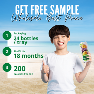 La mejor calidad 100% Passion Fruit Juice Drink 500ML Etiqueta privada Muestra gratis Fabricante de Vietnam OEM Bajo MOQ al por mayor - Product Image 5