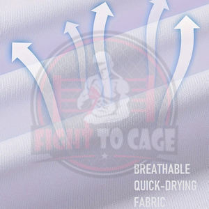 Camiseta de compresión MMA con estampado, tela ligeramente elástica, corte regular, ropa deportiva cómoda de secado rápido, manga larga, alta calidad, 220g - Product Image 4