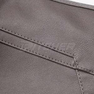 Chaqueta de Cuero de Invierno para Hombre con Diseño y Color Personalizados, Ecológica, Transpirable, Ligera, de Alta Calidad, con Logotipo Frontal, Estilo Urbano - Product Image 5