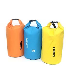 Mochila de lona de PVC flotante con logotipo personalizado Ocean Pack Bolsa seca impermeable para acampar Senderismo Escalada y turismo Capacidad 1L 15L - Product Image 1