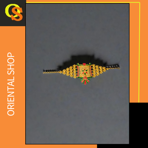 Vente en gros de bracelets avec plaqué or 22 carats Bracelets faits main de qualité supérieure Bijoux pour femmes par les exportateurs - Product Image 2