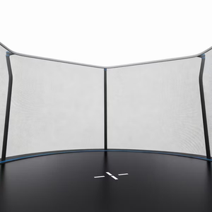 Trampolino da Esterno 14FT con Rete di Sicurezza e Telaio in Acciaio Antiruggine, Tappeto Elastico Ricreativo ad Alto Rimbalzo per Bambini e Adulti - Product Image 1