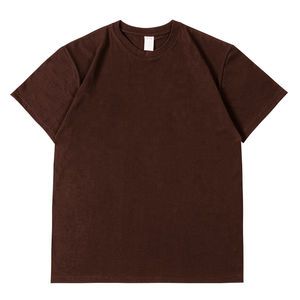 Camiseta para hombre Venta caliente Algodón de alta calidad Fábrica desgastada Venta al por mayor 100% Algodón Blank Crew Camiseta para hombre Servicio OEM - Product Image 4
