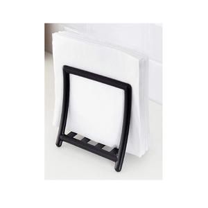 Top tendance fil de fer porte-serviettes décoratif pour la maison couleur noire fini fait à la main meilleure qualité décor à la maison porte-serviettes - Product Image 3