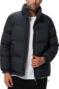 Vêtements d'extérieur de haute qualité en gros avec logo personnalisé Duffles Jackets Manteau matelassé à capuche à bulles isolé d'hiver pour hommes - Product Image 5