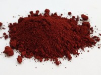 Fabricants d'oxyde de fer pigments inorganiques rouges en gros poudre de brique aquarelle béton