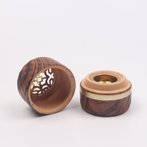 Dernier Bakhoor Brûleur Ramadan Cadeau Brûleur D'encens Bois Plateau Carré Forme Arabe Brûleur D'encens Kefaf Mubkhar De Tradnary - Product Image 2