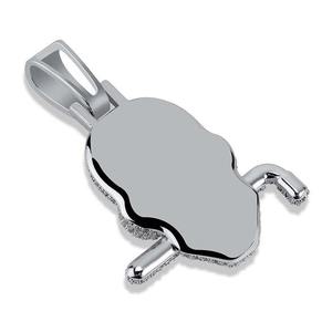 Collar de Plata 925 con Diseño de Calavera y Diamantes Moissanite VVS, Estilo Hip Hop, para Hombre, Joyería de Lujo - Product Image 4