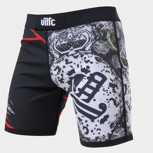 Pantalones cortos personalizados MMA BJJ para hombre, bañadores de lucha con estampado completo sublimado, ropa de artes marciales - Product Image 6