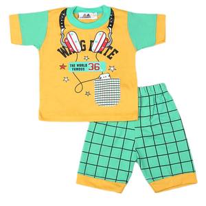 Traje de Manga Corta para Niño 4543 - Amarillo - Product Image 1
