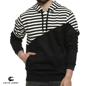 Streetwear sweats à capuche unisexes respirant taux d'usine couleur unie polaire pull coton mélangé premium nouvelle arrivée de haute qualité - Product Image 6