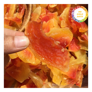 Tiras de papaya secas suaves de Vietnam con una apariencia atractiva, nivel de humedad uniforme y servicios de empaquetado flexibles OEM/ODM - Product Image 1