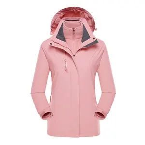En kaliteli sıcak satış sonbahar yürüyüş kadın bayan yağmur açık yağmurluk fermuarlı rüzgarlık su geçirmez ceket dış giyim ceket