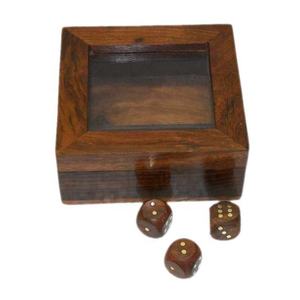 Boîte en bois de pin faite à la main de haute qualité article décoratif pour la maison Design Antique Mini coffre au trésor de luxe de qualité supérieure - Product Image 1