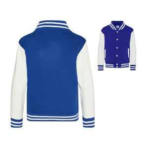 Customized Men's Loose Casual Polyester Varsity Jacket Winter Fashion Cropped CollegeBaseballjacket for men - Product Image 6