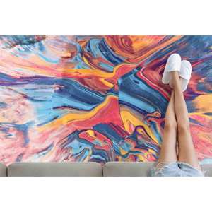 Colorful Abstract <b>Rug</b>, <b>Hallway</b> <b>Rugs</b>, Modern <b>Rug</b> Dining Room <b>Rugs</b>,With Pile Soft <b>Rug</b> - Product Image 2