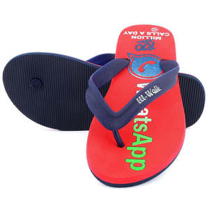 Tongs pour hommes Hi-Walk - Rouge - Product Image 4