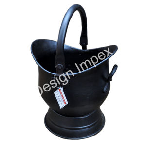 Seau à charbon de qualité spéciale avec poignée facile à soulever métal fonte élégant seau à charbon industriel utile seau et pot de stockage - Product Image 5