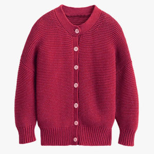 Suéteres de Punto Personalizados de Lana/Acrílico, Bordado en Patchwork, Cuello en V, Botones Cubiertos, Secado Rápido, Transpirable, para Hermandades Griegas - Product Image 6