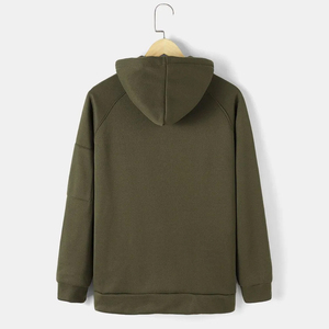 Sudaderas con Capucha Deportivas Gruesas y Pesadas de Algodón 100% Hechas en Pakistán, Talla Grande, Sudadera con Capucha Lisa de 350 g/m² para Hombre - Product Image 2