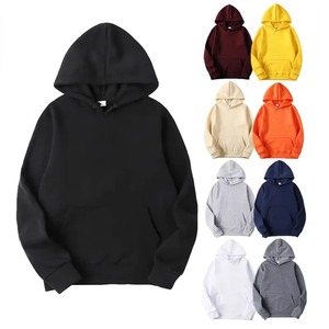 Sudadera con Capucha de Moda, Transpirable, con Cierre, de Invierno, 350 g/m², 100 % Algodón, Bordado Personalizado, de Alta Calidad, al por Mayor, OEM - Product Image 1