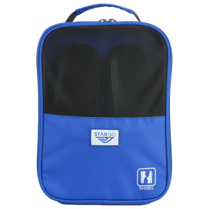 OEM/ODM sac à chaussures de voyage en polyester imperméable fermeture éclair couleur naturelle sacs à cosmétiques durables étuis en gros SAKOS Vietnam Portable - Product Image 2