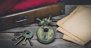 Fully Functional Antiqued Brass Door Padlock Handmade Turtle <b>Lock</b> Style with Unique Stainless Steel Keys Providing Security - Product Image 3