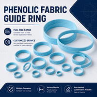 Bague de guidage en tissu phénolique, bande anti-usure pour cylindre, bande de roulement en résine haute résistance, bague anti-usure à faible friction pour tige de piston