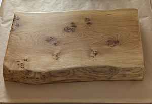 Planche à découper en chêne massif à bord vif extra large 2026, planche à découper en bois dur, utilisation alimentaire, cuisine, découpe et usage professionnel - Product Image 3