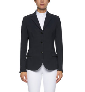 Vente en gros de veste équestre pour femme à poitrine personnalisée avec logo veste d'équitation pour femme veste équestre à manches longues à manches longues - Product Image 4