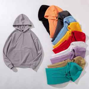 2025 ropa de calle de alta calidad de gran tamaño pesado Vintage Pullover Hoodie Custom Printed Blank Washed Hoodie - Product Image 6