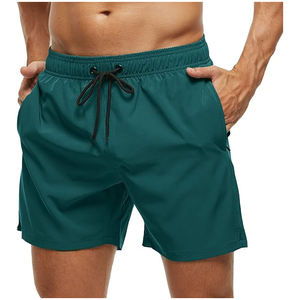 2025 pantalones cortos de playa formales para hombres más modernos ligeros 100% poliéster 240 GSM decoración Vintage de alta calidad Premium - Product Image 4