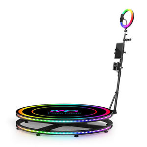 Top Quality Brand new portable 360 <b>photo</b> <b>booth</b> machine with slow motion rotating spin camera platform - Product Image 1