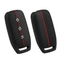 Casing Kunci Mobil Silikon Sporty Premium untuk Geely EX5 Starray, Pelindung Fob Matte Sarang Lebah, 9 Warna Grosir