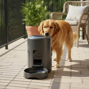 Sudex Q0292L Auto Cat Dog Feeder With Camera <b>Smart</b> WiFi App Timed Dry Food Dispenser Diet Portion Meal Control Stainless Steel - Product Image 3