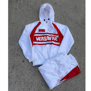 Conjunto Deportivo de 2 Piezas con Estampado Personalizado al por Mayor, Ropa Deportiva Urbana, Sudadera con Capucha de Felpa Técnica de Algodón de Diseñador, Chándales para Hombre - Product Image 2