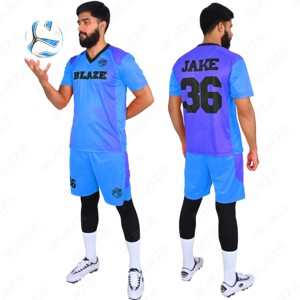 Conjuntos de fútbol OEM, ropa de fútbol por sublimación para camisetas de fútbol de práctica para hombres, ropa deportiva de fútbol, camiseta de fútbol - Product Image 6