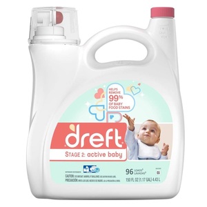 Proveedor directo de Dreft Stage 2 para detergente líquido activo para bebés Fragancia floral fresca original a precio mayorista - Product Image 5